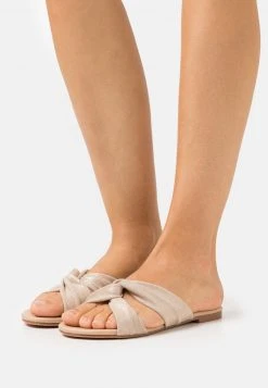 Anna Field Sandalias Planas - Gold, Mujer