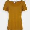 Anna Field Camiseta Básica - Khaki, Mujer -Anna Field Moda 836144ac03fa4ab191c855aee95790f6