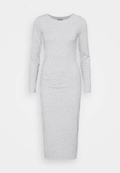 Anna Field Vestido De Tubo - Mottled Light Grey, Mujer -Anna Field Moda 837c9ada3ce144218634874ab46d03a4