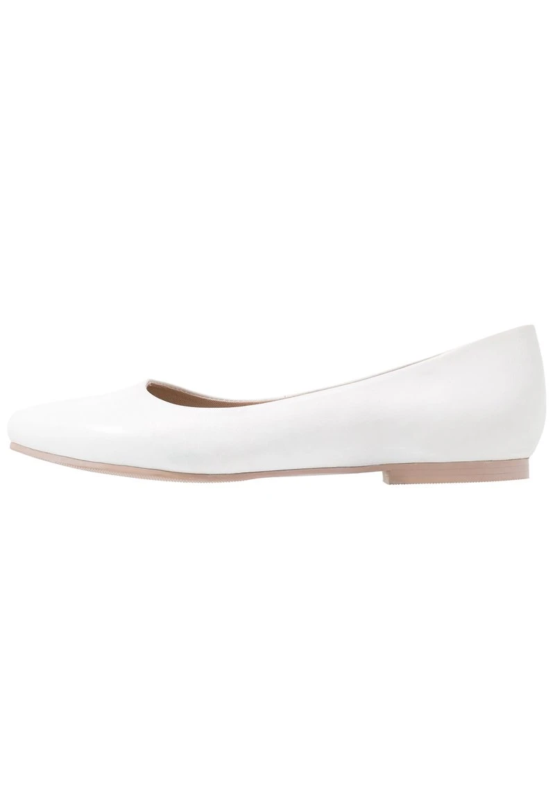 Anna Field LEATHER - Bailarinas - White, Mujer 4 Anna Field LEATHER - Bailarinas - White, Mujer - Imagen 2