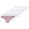 Anna Field CANDY 5 PACK THONG - COTTON/ LACE - Tanga - Grey/pink/white, Mujer -Anna Field Moda 84c0fd722f09456a81d46d471b6298c0