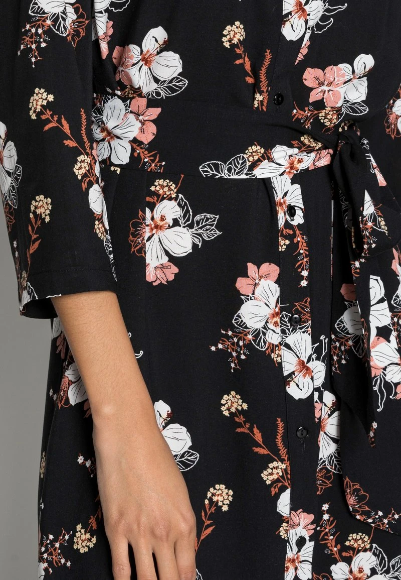 Anna Field Vestido Camisero - Black/white, Mujer 7 Anna Field Vestido Camisero - Black/white, Mujer - Imagen 5