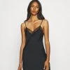 Anna Field HAMMERED SATIN NIGHTIE - Camisón - Black, Mujer -Anna Field Moda 8568568799664718be5a66eae2968605