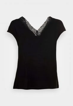 Anna Field Camiseta Básica - Black, Mujer -Anna Field Moda 85f4c38a940a4a0ab251e9e5038b8c7a