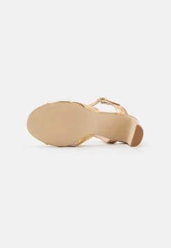 Anna Field LEATHER - Sandalias - Gold, Mujer -Anna Field Moda 8622940973be49fca780337b15013d76