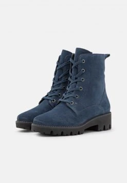 Anna Field LEATHER - Botines Con Cordones - Dark Blue, Mujer -Anna Field Moda 862edcedbf784389acd9d7c0da5ecb0b