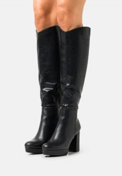 Anna Field Botas De Tacón - Black, Mujer
