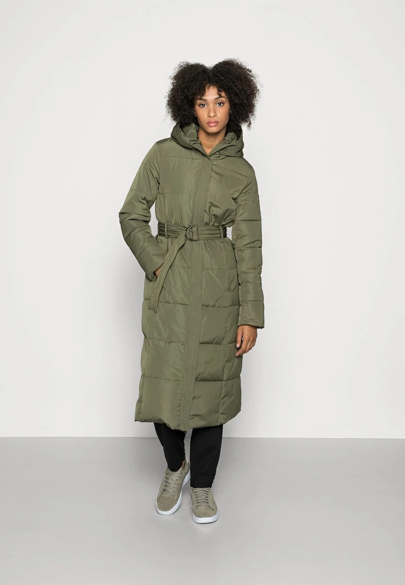 Anna Field LONG COAT WITH HOOD - Abrigo De Invierno - Khaki, Mujer 3 Anna Field LONG COAT WITH HOOD - Abrigo De Invierno - Khaki, Mujer