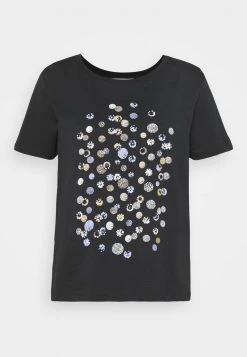 Anna Field Camiseta Estampada - Black, Mujer 10 Anna Field Camiseta Estampada - Black, Mujer -Anna Field Moda 889a9faaa47c4c2e967f56783784549a