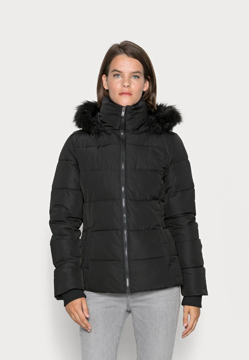 Anna Field SHORT PUFFER WITH HOOD - Chaqueta De Invierno - Black, Mujer 3 Anna Field SHORT PUFFER WITH HOOD - Chaqueta De Invierno - Black, Mujer