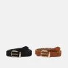 Anna Field 2 PACK - Cinturón - Black/cognac, Mujer -Anna Field Moda 895c4093049c40388f6fd4f52858f4e2