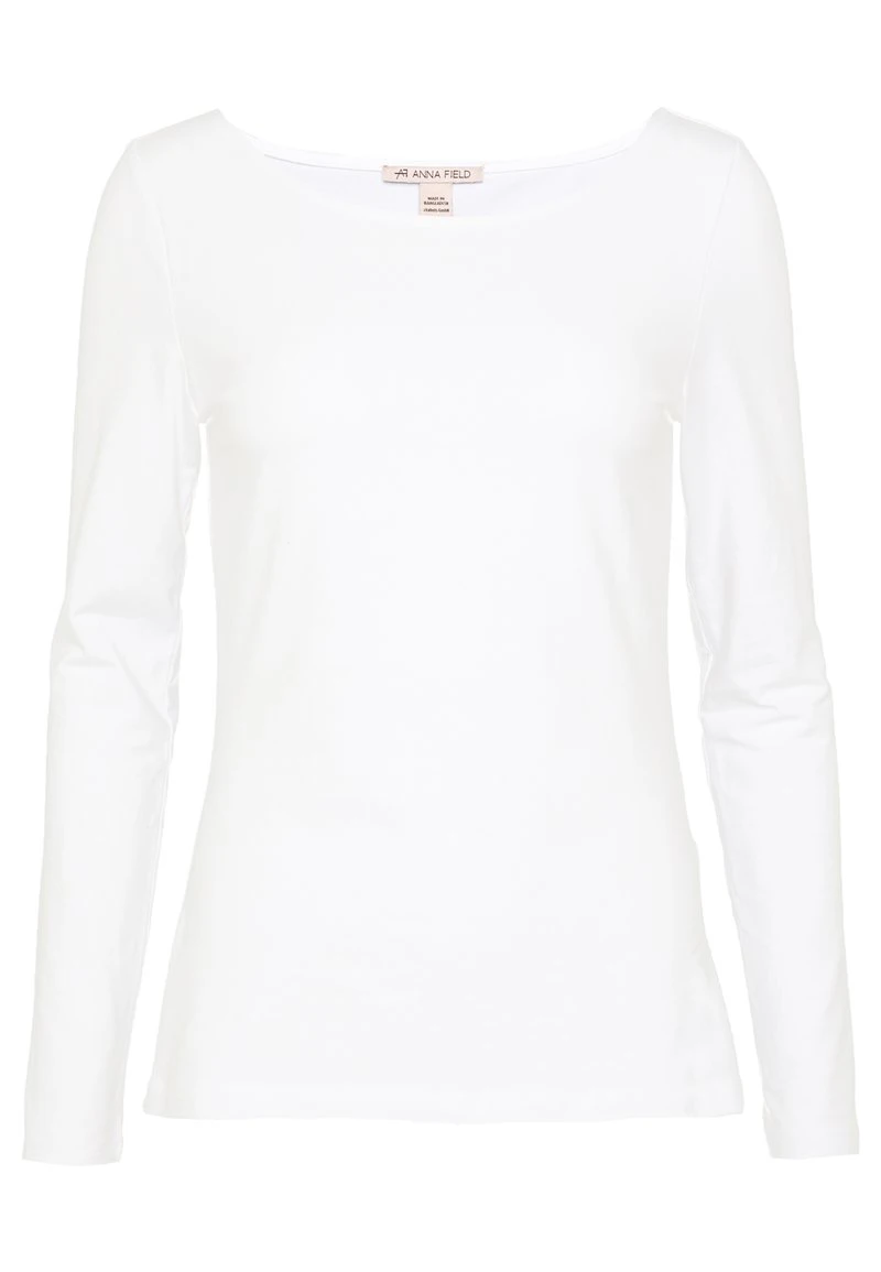 Anna Field Camiseta De Manga Larga - White, Mujer 6 Anna Field Camiseta De Manga Larga - White, Mujer - Imagen 4