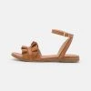 Anna Field LEATHER - Sandalias - Cognac, Mujer
