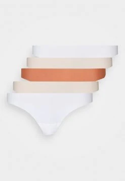 Anna Field ASHER 5 PACK THONG - MICRO SEAMFREE - Tanga - Tan/nude/white, Mujer -Anna Field Moda 8b59b85c2c664890ac6b8482abfdf846