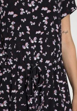 Anna Field WOVEN DRESS BASIC TUNNEL - Vestido Informal - Black/lilac, Mujer -Anna Field Moda 8c395370f582492e874d2ff1279782da