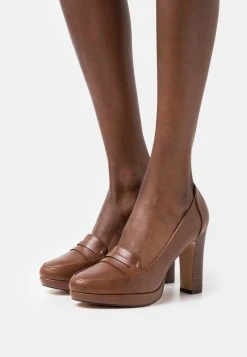 Anna Field Zapatos De Plataforma - Cognac, Mujer