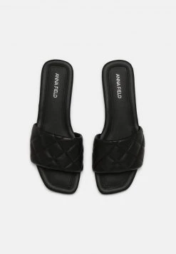 Anna Field LEATHER - Sandalias Planas - Black, Mujer -Anna Field Moda 8d290d1c3a2747368a450adb2a05be04
