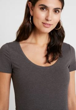 Anna Field 3 PACK - Camiseta Básica - White/black/dark Grey, Mujer -Anna Field Moda 8d73753d686e4e7eb30522402290ce73