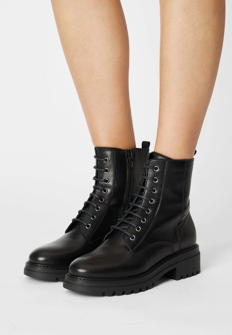 Anna Field LEATHER - Botines Con Cordones - Black, Mujer 3 Anna Field LEATHER - Botines Con Cordones - Black, Mujer