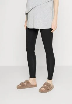 Anna Field MATERNITY LEGGING SET - Pijama - Grey/black, Mujer -Anna Field Moda 8de7c4b0336e4020a73d51a352ab8ef5