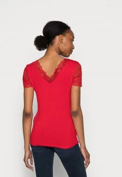 Anna Field Camiseta Básica - Red, Mujer -Anna Field Moda 8df294ea1a534c3aae7d27c80f5ec1df