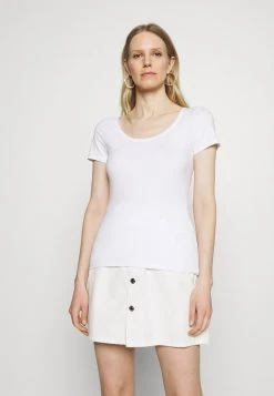 Anna Field 3 PACK - Camiseta Básica - White/mottled Light Grey/light Green, Mujer -Anna Field Moda 8e111176c65e41fe9c0d24bc7a287b33