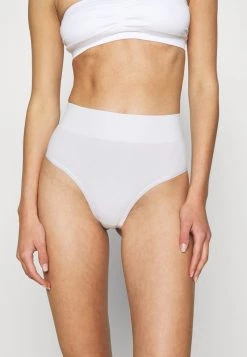 Anna Field 2PP HIGH WAIST THONG - Tanga - White, Mujer -Anna Field Moda 8e6ecf299fe34f09833b723a2f127c83