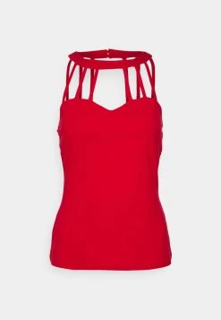 Anna Field Top - Red, Mujer