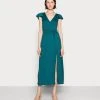 Anna Field WRAP MIDI DRESS - Vestido Informal - Teal, Mujer -Anna Field Moda 8fb2d2538f024ee49abe1db3137884b9