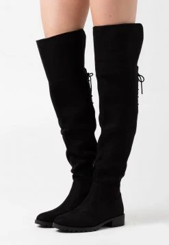 Anna Field Botas Mosqueteras - Black, Mujer