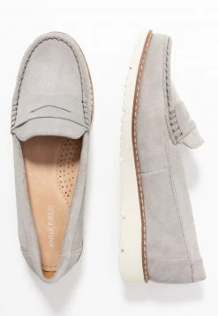 Anna Field COMFORT LEATHER - Mocasines - Grey, Mujer -Anna Field Moda 91c037ae0fd845eb95c65013e2cb4387