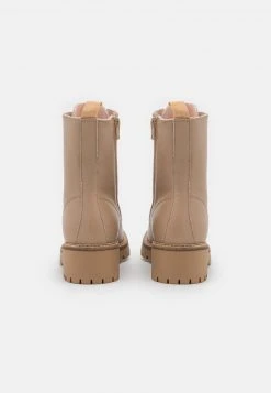 Anna Field LEATHER - Botines Con Cordones - Beige, Mujer -Anna Field Moda 923d76ea46ca453b9c80256d26f6a6c2