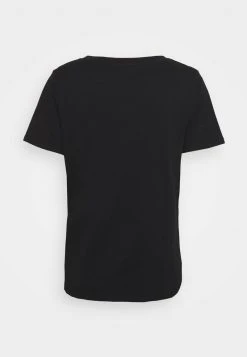 Anna Field Camiseta Básica - Black, Mujer -Anna Field Moda 92be2fc3942c415db369c3b726343078
