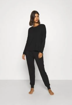 Anna Field MODDAL PJ SET - Pijama - Black, Mujer -Anna Field Moda 93163b38688d46308641090dcc335af4