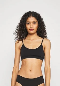 Anna Field 2PP SEAMLESS CROP TOP - Top - Black, Mujer -Anna Field Moda 93acc1c904c14aa39dbcd1d0a7577266