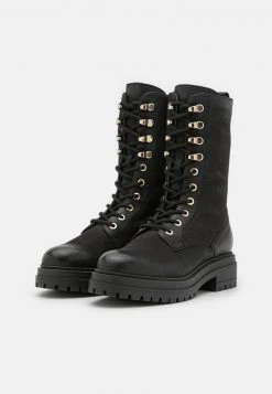 Anna Field LEATHER - Botas Con Plataforma - Black, Mujer -Anna Field Moda 93cc5797663c4701b7bd277759ac9dd2