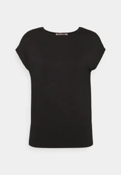 Anna Field Camiseta Básica - Black, Mujer -Anna Field Moda 9402d0328dd448f2b2507303547cabc5