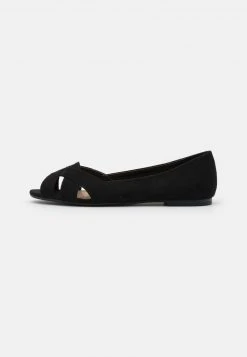 Anna Field Bailarinas Peeptoe - Black, Mujer -Anna Field Moda 9458f7868dac432fbf333cf8a1f1fe68