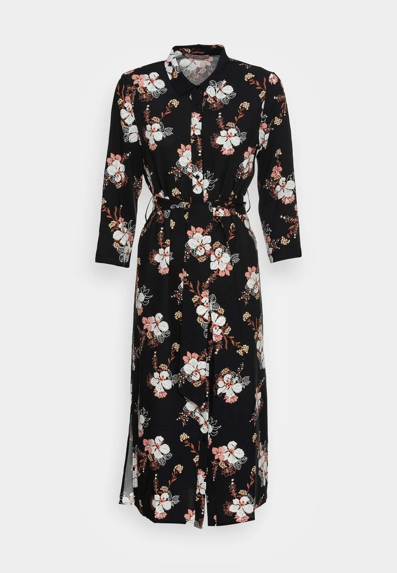 Anna Field Vestido Camisero - Black/white, Mujer 6 Anna Field Vestido Camisero - Black/white, Mujer - Imagen 4