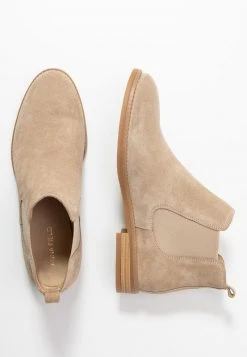 Anna Field LEATHER - Botines Bajos - Beige, Mujer -Anna Field Moda 95ca4b803baf4e8ab896e7ab08308036