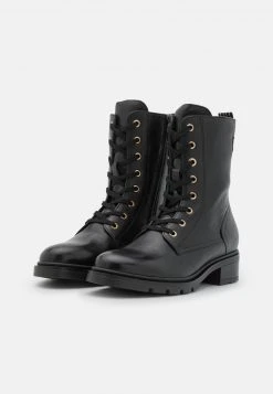 Anna Field LEATHER - Botines Con Cordones - Black, Mujer -Anna Field Moda 9670c76c83234ed5a0d69809a3e2c93c