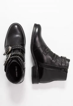 Anna Field LEATHER BOOTIES - Botines Bajos - Black, Mujer -Anna Field Moda 97531181c56a4de5b6bc6b7982559d9b