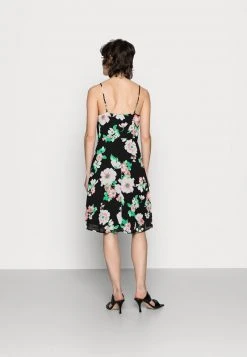 Anna Field STRAPPA FIT AND FLARE - Vestido Informal - Black/pink, Mujer -Anna Field Moda 978041ea2af54865b517b0df7272e397