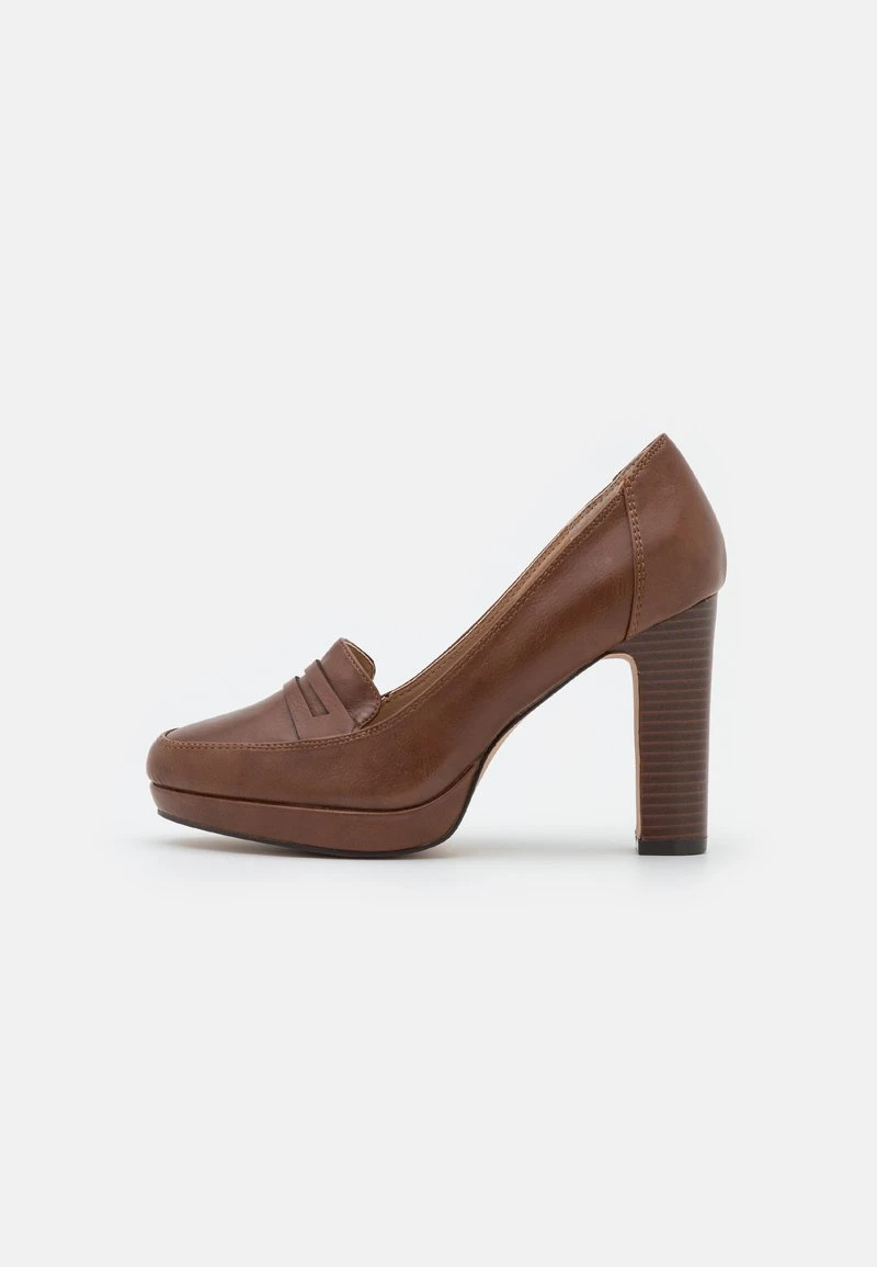 Anna Field Zapatos De Plataforma - Cognac, Mujer 4 Anna Field Zapatos De Plataforma - Cognac, Mujer - Imagen 2
