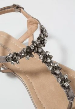 Anna Field Sandalias De Dedo - Gunmetall, Mujer -Anna Field Moda 97ace3041f0d4c5a8fa7cc87e151d033