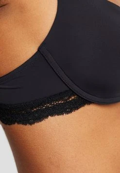 Anna Field NADINE 2PP TSHIRT BRA PLAIN MICRO W LACE WING - Sujetador Básico - Black /dark Blue, Mujer -Anna Field Moda 9a0f96166ee5454591f52c301d7fff21