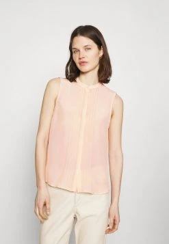 Anna Field Sleeveless Blouse With Gathers - Blusa - Pink, Mujer