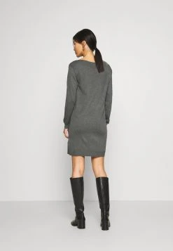 Anna Field Vestido De Punto - Dark Grey Mélange, Mujer -Anna Field Moda 9ae9e8ae8cd5400dba6ab314e333bad1