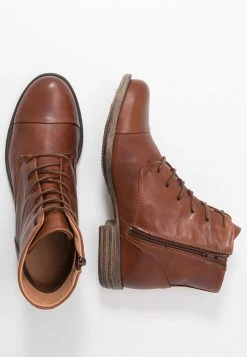 Anna Field LEATHER BOOTIES - Botines Bajos - Cognac, Mujer -Anna Field Moda 9be67477e99e4baf90dc8c1a4418df66