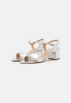 Anna Field LEATHER - Sandalias - Silver, Mujer -Anna Field Moda 9c436f03a66a45fdae91f75d4b462efa